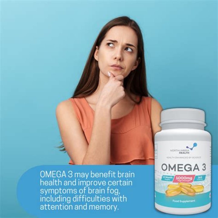 Does omega-3 help with brain fog?