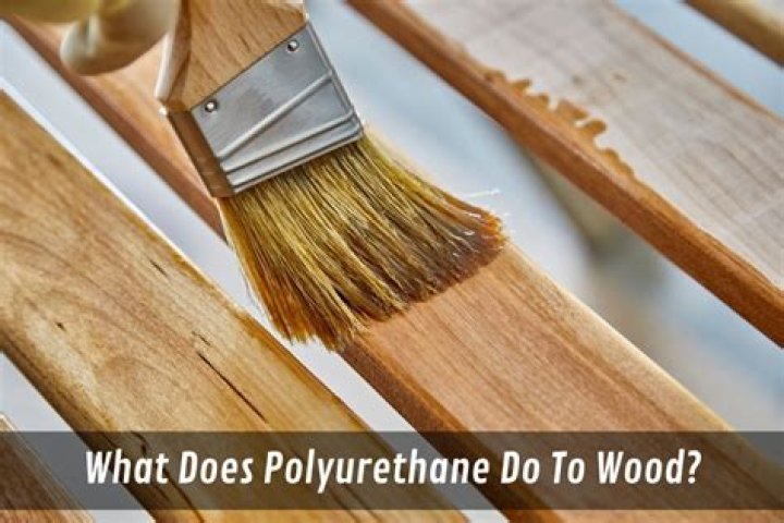 Does polyurethane make wood shiny?