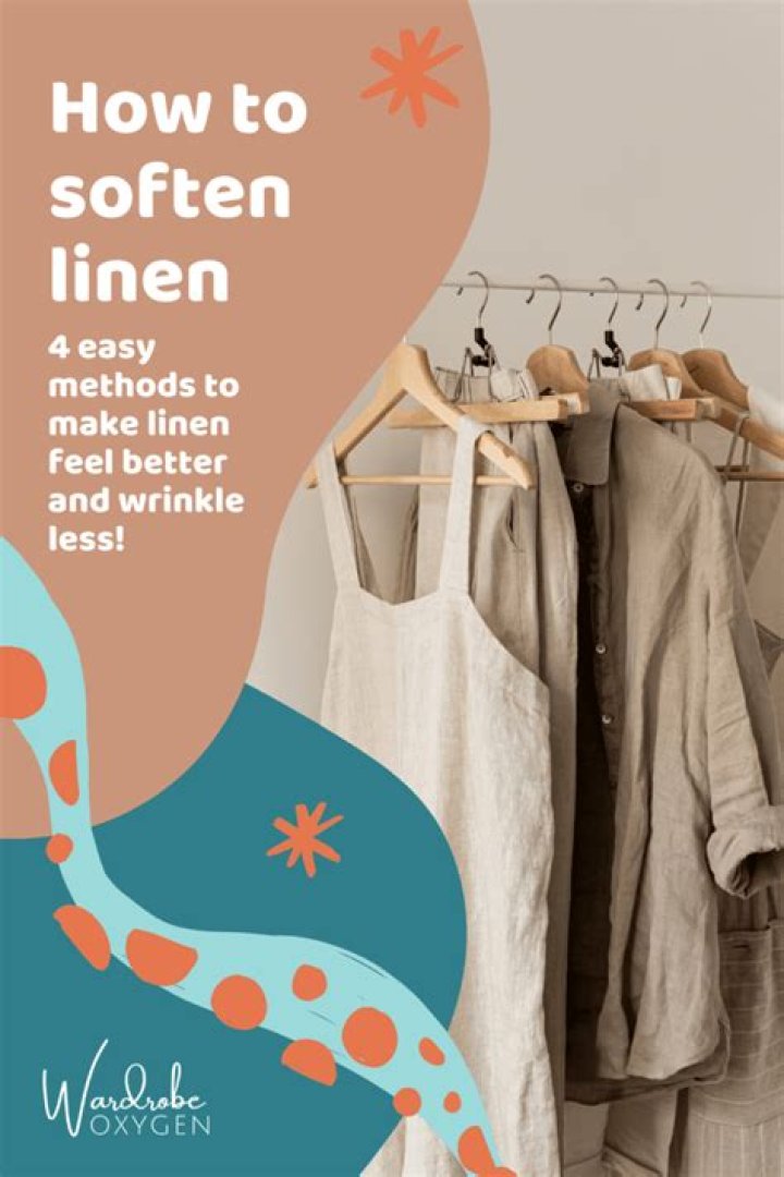 Does salt soften linen?