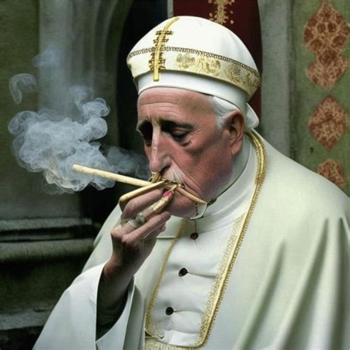 Does the Pope smoke?