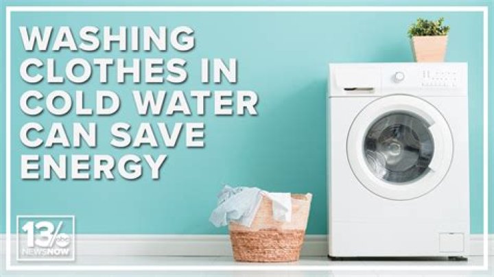 Does using cold water save money?