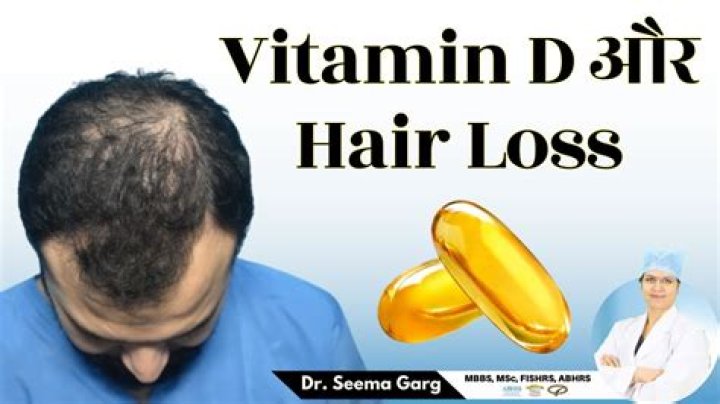 Does vitamin D3 cause hair loss?