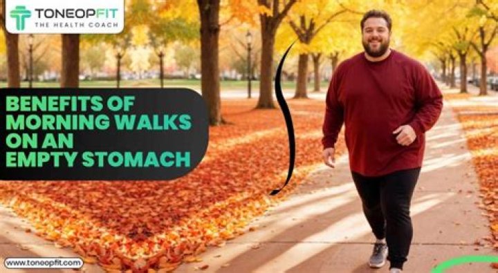 Does walking on an empty stomach burn fat?