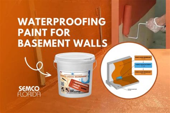 Does waterproof paint work on basement walls?