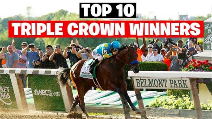 Has a female horse won the Triple Crown?