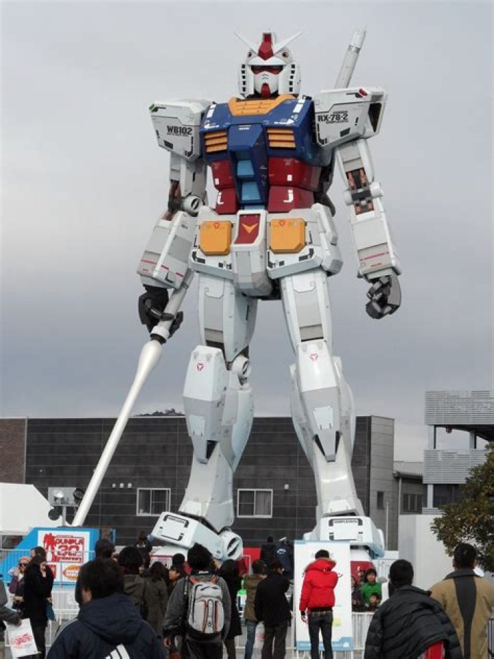 How big are gundams in real life?