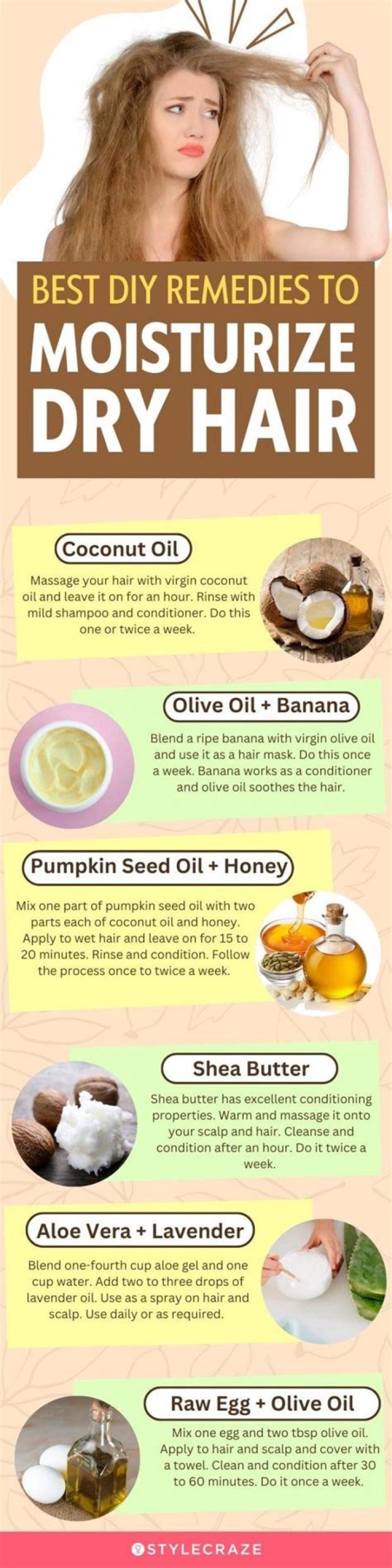 How can I add moisture to my hair naturally?