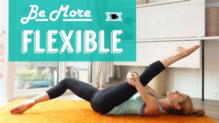 How can I become more flexible in my 60s?