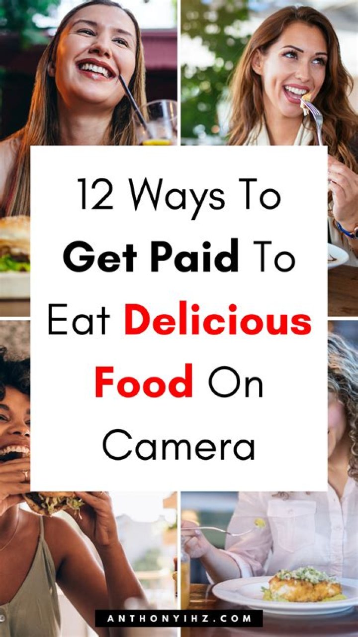 How can I get paid to eat food?