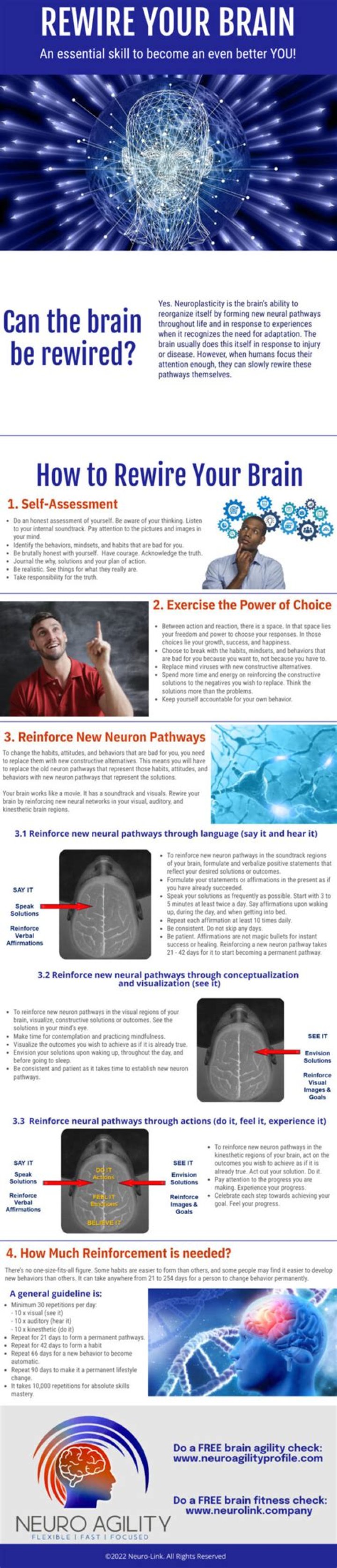 How can I rewire my brain in 21 days?