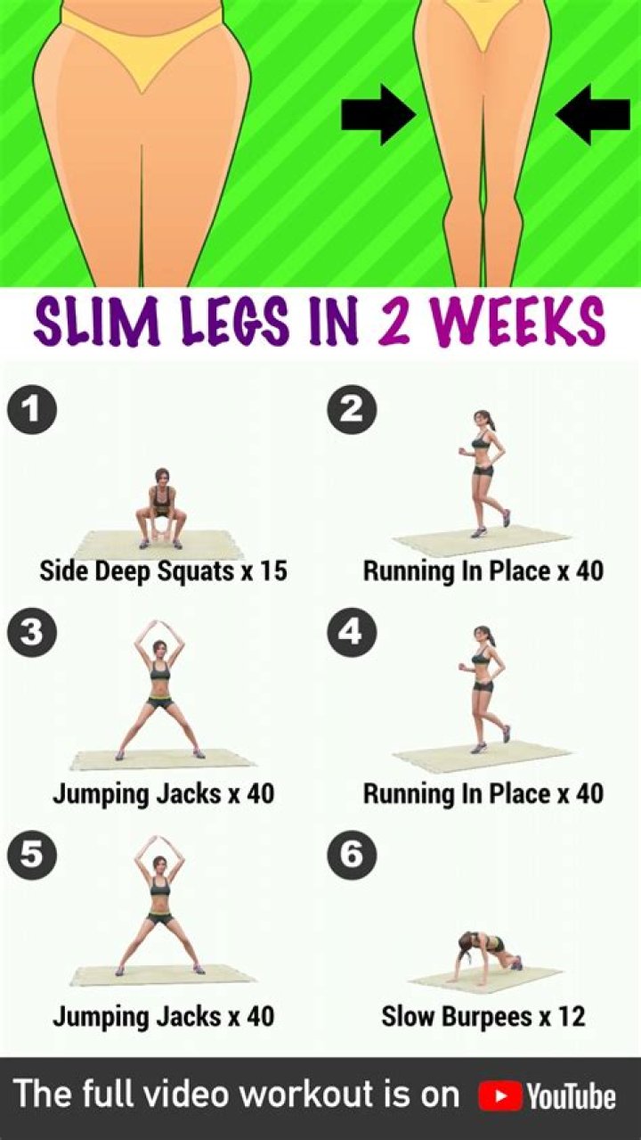 How can I shape my legs in 2 weeks?
