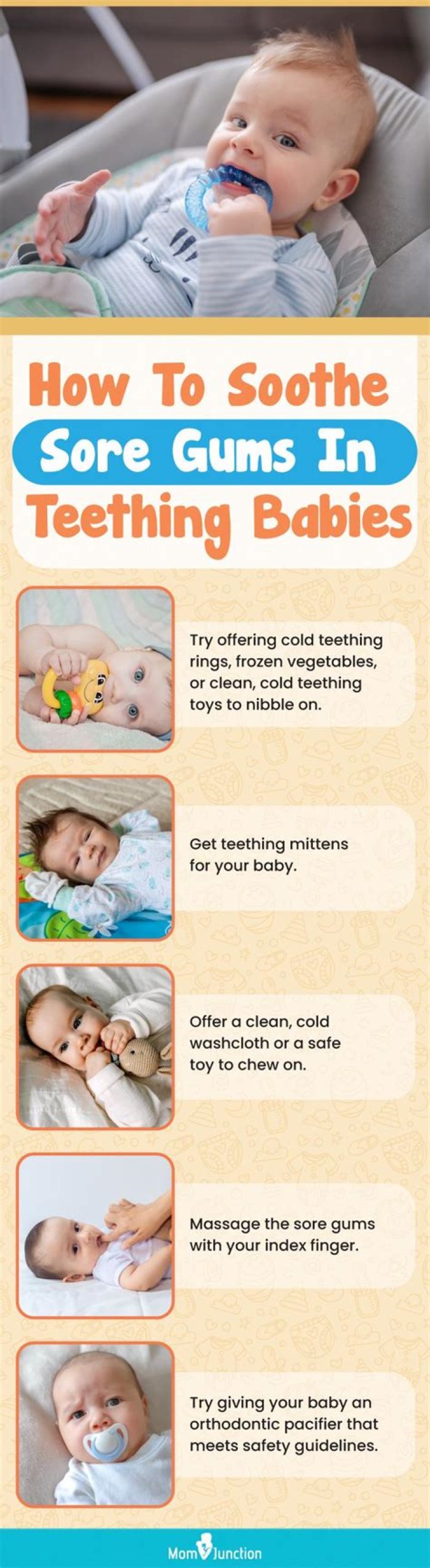How can I soothe my baby without a pacifier?