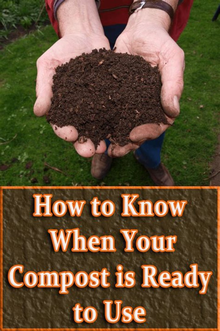 How can you tell when compost is ready?