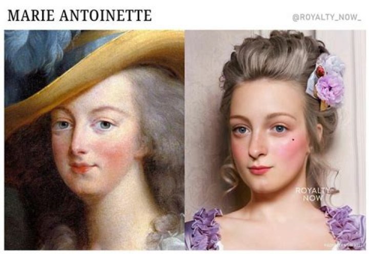 How did Marie Antoinette do her hair?