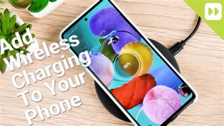 How do I add wireless charging to my phone?