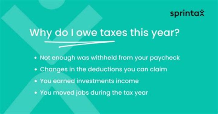 How do I find out if I owe taxes?