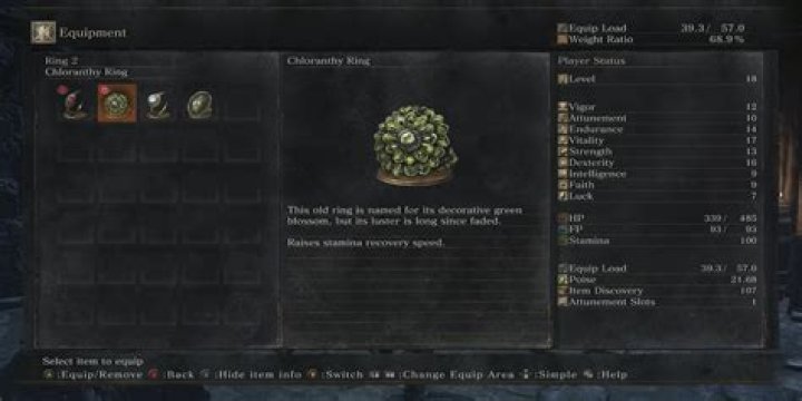 How do I get the +3 Chloranthy ring?