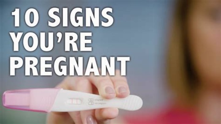 How do I know I'm pregnant?