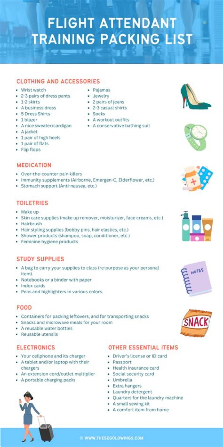 How do I prepare for flight attendant training?