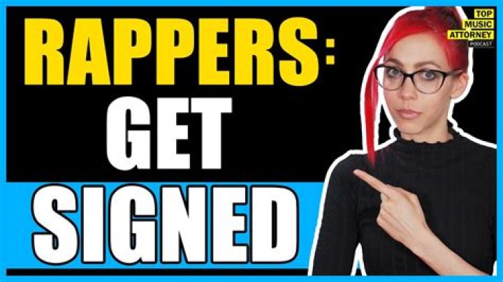 How do rappers get discovered?