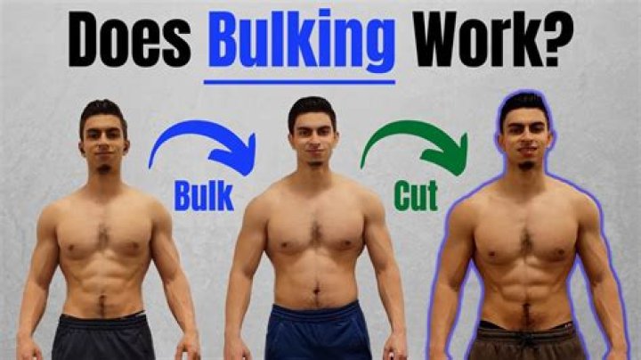How do you get cut after bulking?