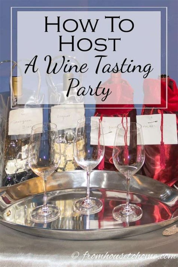 How do you host a wine tasting dinner party?