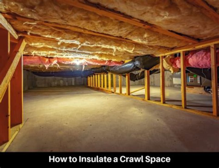 How do you insulate a low crawl space?