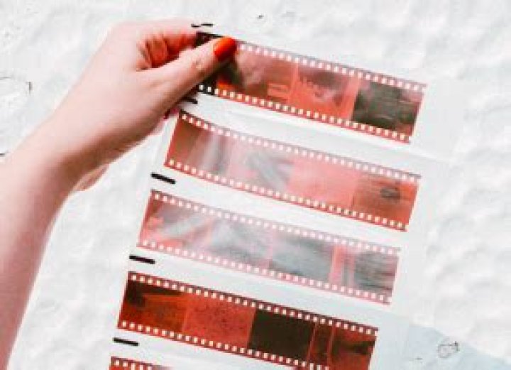 How do you make prints from film negatives?