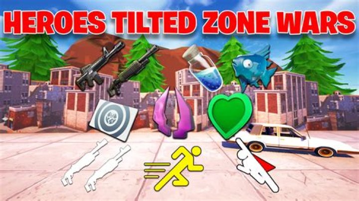 How do you play tilted zone wars?