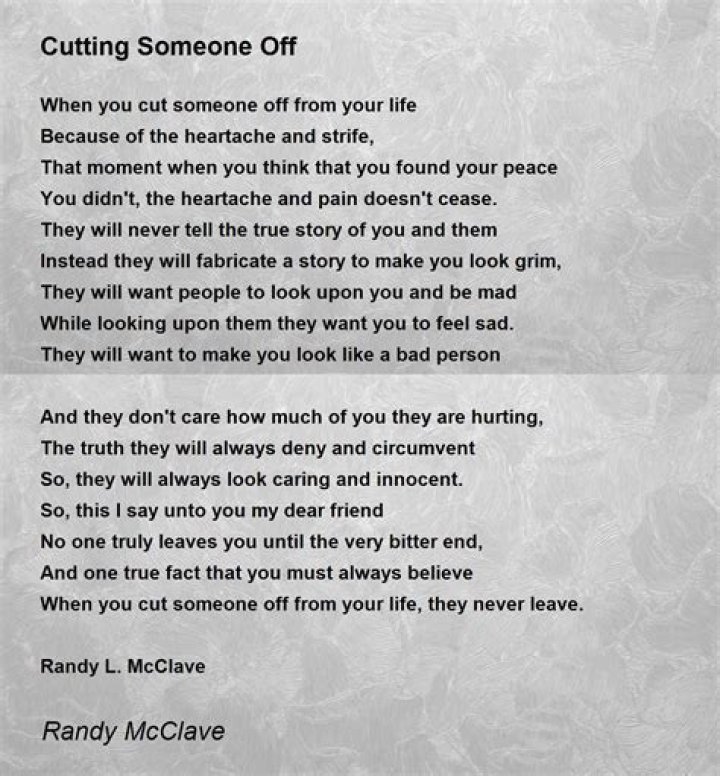 How do you politely cut someone off at a bar?