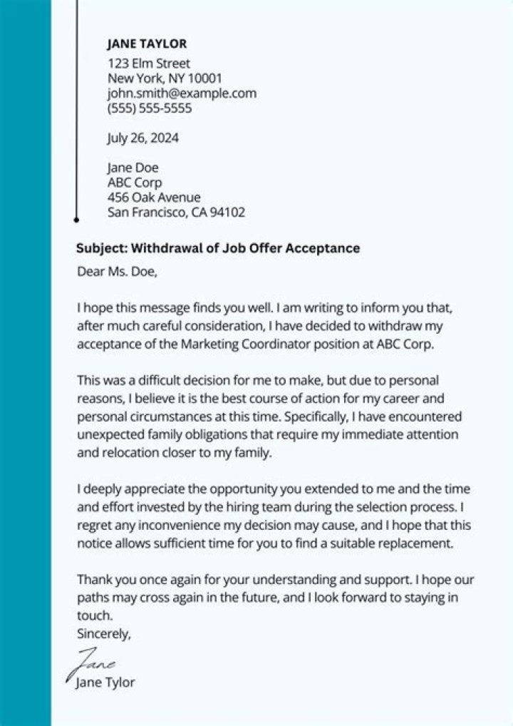 How do you politely reject an offer?