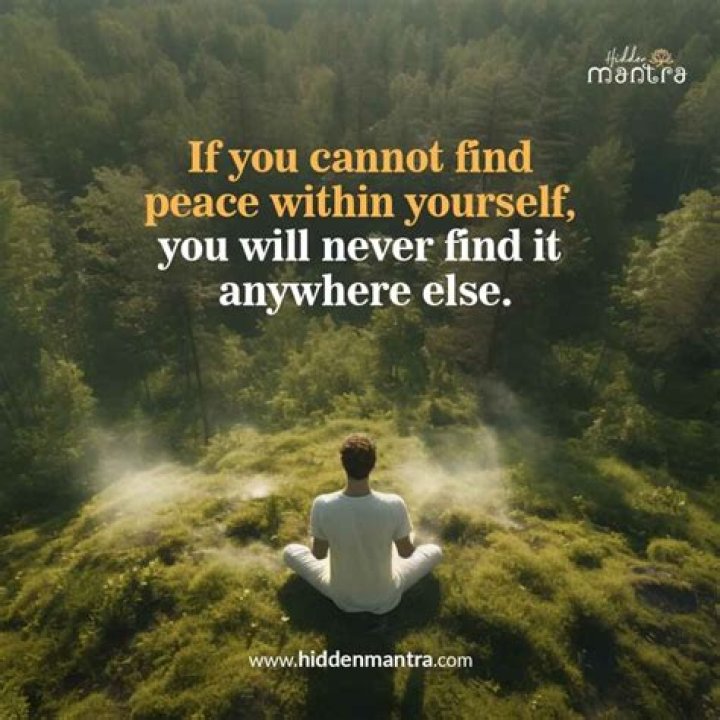 How do you pray for inner peace?