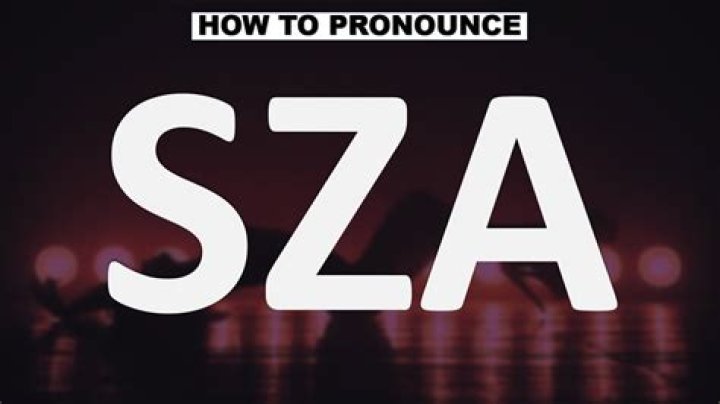 How do you pronounce SZA?