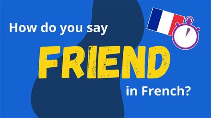 How do you say friend in Scottish?