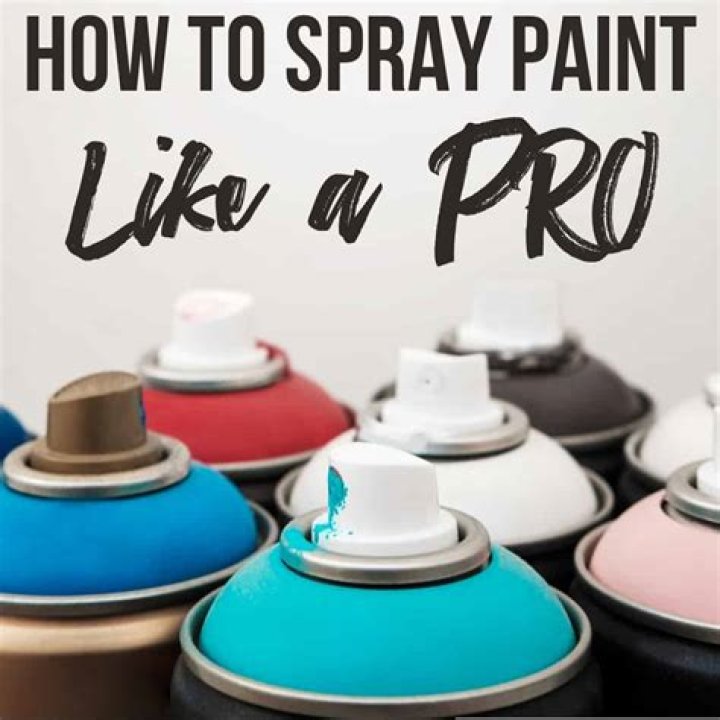 How do you spray paint like a pro?