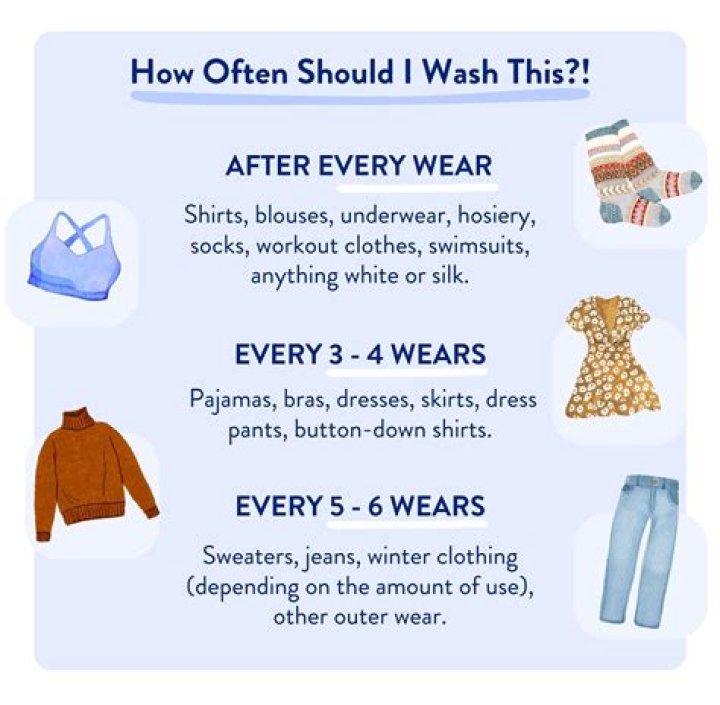 How do you wash clothes with warts?