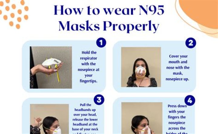 How do you wear an N95 mask with glasses?