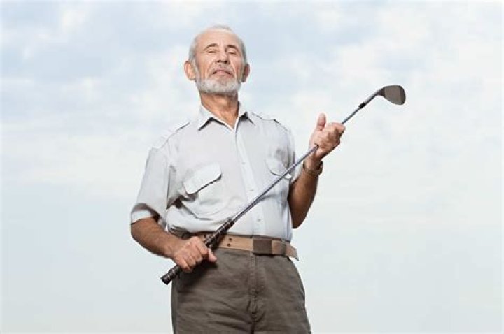 How far should a 80 year old man hit a golf ball?