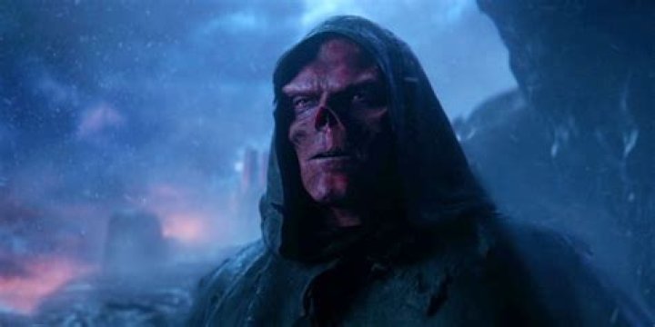 How is the Red Skull on Vormir?