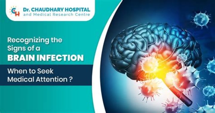How long can a brain infection last?