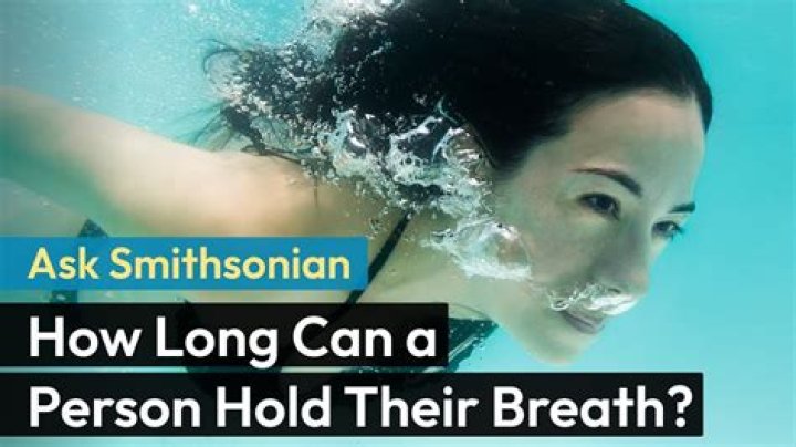 How long can humans hold their breath?