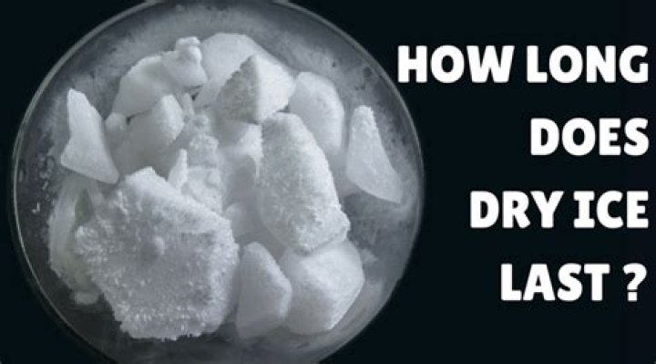 How long does dry ice burn last?