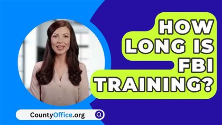 How long is FBI training?
