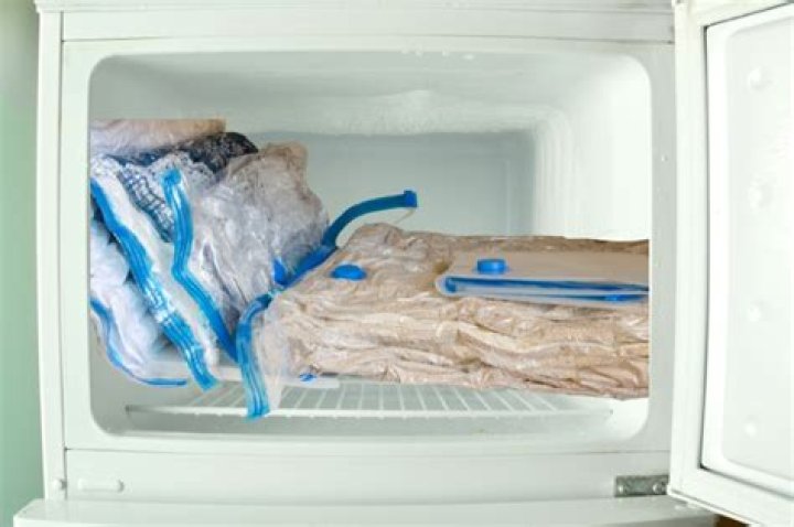 How long should I leave jeans in freezer?