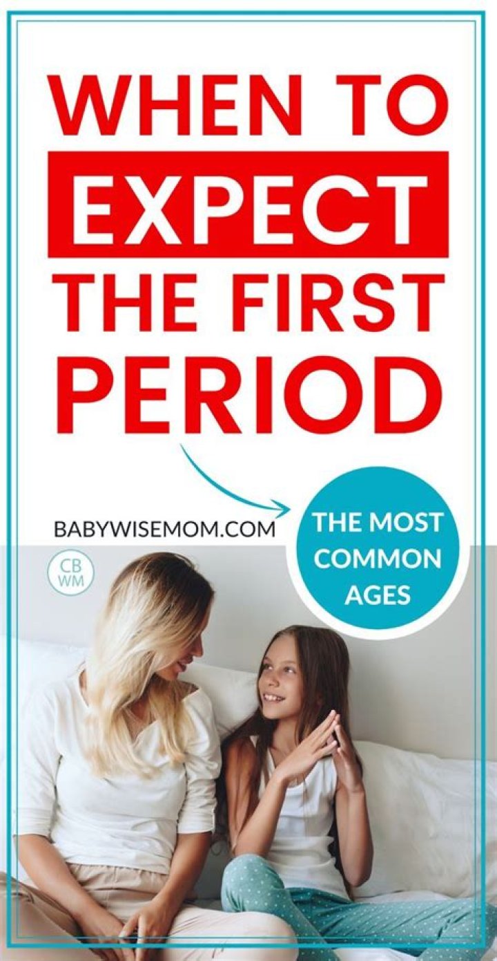 How long should my daughter's first period last?