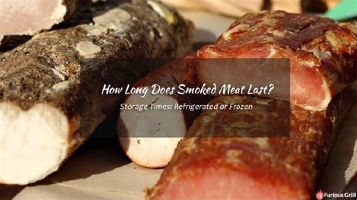 How long will smoked meat last?