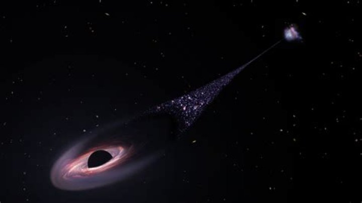 How many planets can fit in a black hole?