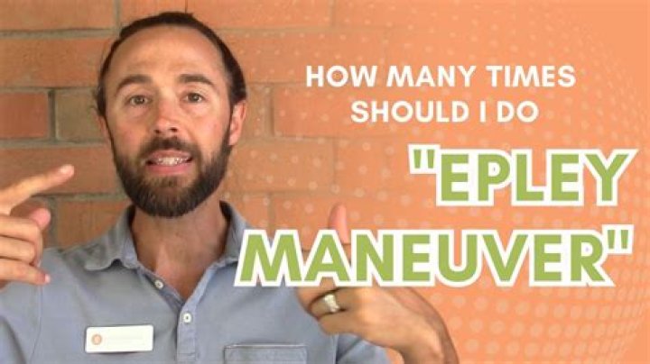 How many times do you repeat the Epley maneuver?