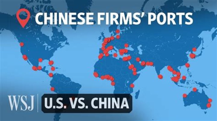How many U.S. ports are owned by China?