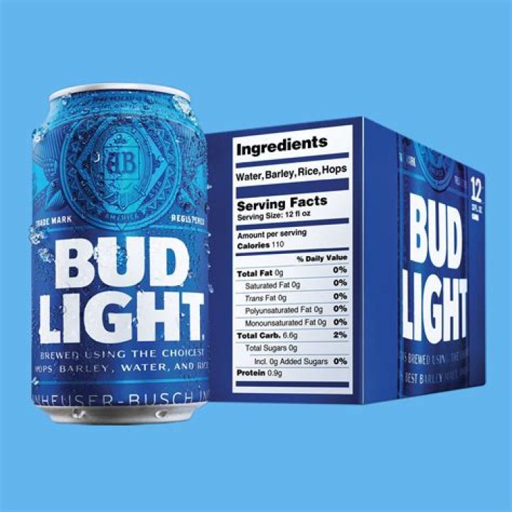 How much alcohol does Bud Light have?